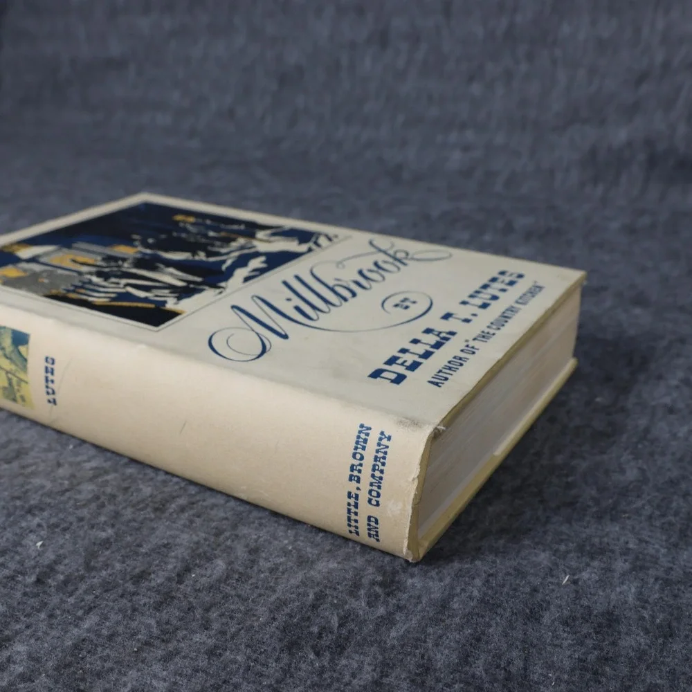Vintage 1938 Millbrook Della T Lutes Blue HC DJ Little Brown USA Illustrated